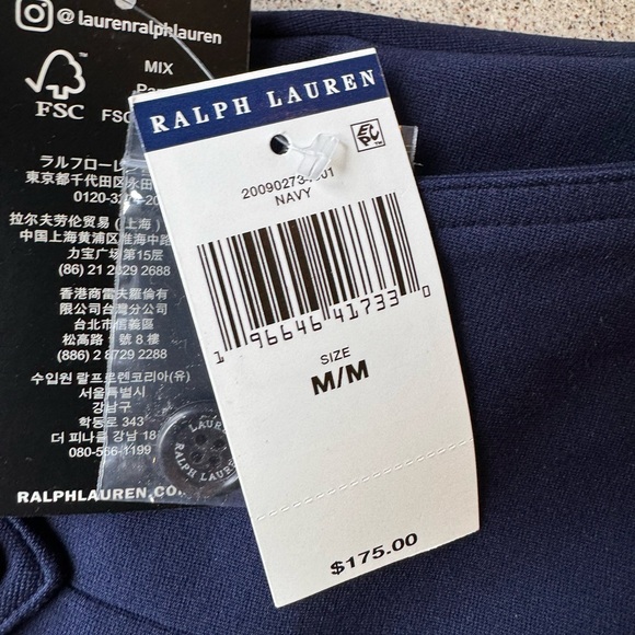 Lauren Ralph Lauren Cropped Pleated Wide Leg Trousers  Sz MEDIUM With Bel… - Picture 10 of 16